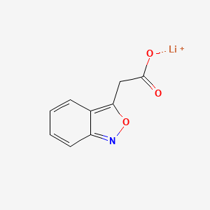 Lithium 2-(2,1-benzoxazol-3-yl)acetate