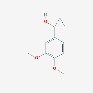 1-(3,4-Dimethoxyphenyl)cyclopropan-1-ol