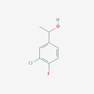 molecular formula C8H8ClFO B1358902 1-(3-氯-4-氟苯基)乙醇 CAS No. 878572-03-3