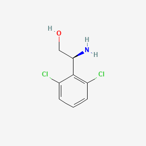 (S)-2-Amino-2-(2,6-dichlorophenyl)ethan-1-ol