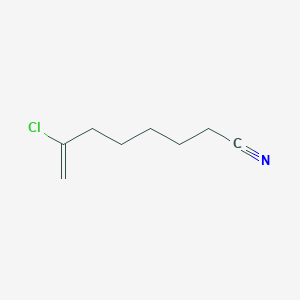 molecular formula C8H12ClN B1358906 7-Chloro-7-octenenitrile CAS No. 485320-18-1