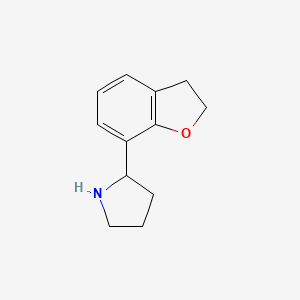 2-(2,3-Dihydro-1-benzofuran-7-yl)pyrrolidine