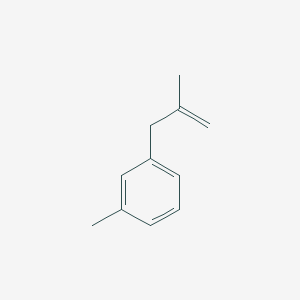 molecular formula C11H14 B1358909 2-Methyl-3-(3-methylphenyl)-1-propene CAS No. 73566-45-7