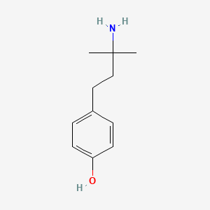 4-(3-Amino-3-methylbutyl)phenol