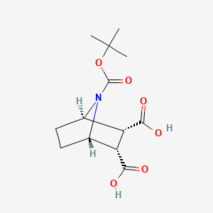 (1R,2R,3S,4S)-7-[(tert-butoxy)carbonyl]-7-azabicyclo[2.2.1]heptane-2,3-dicarboxylicacid,endo