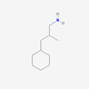 3-Cyclohexyl-2-methylpropan-1-amine