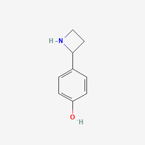 4-(Azetidin-2-yl)phenol