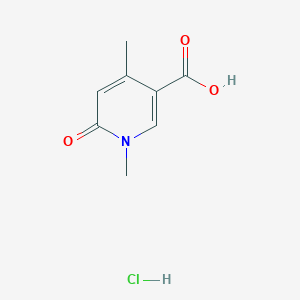 1,4-Dimethyl-6-oxo-1,6-dihydropyridine-3-carboxylicacidhydrochloride