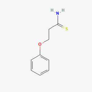 3-Phenoxypropanethioamide