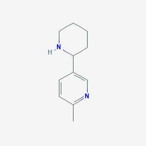 2-Methyl-5-(piperidin-2-yl)pyridine