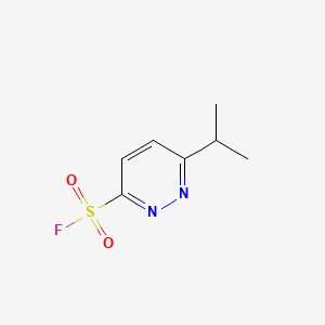 6-(Propan-2-yl)pyridazine-3-sulfonylfluoride