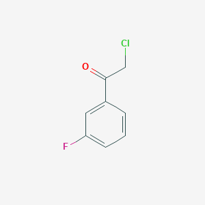 molecular formula C8H6ClFO B135899 2-氯-1-(3-氟苯基)乙酮 CAS No. 53688-18-9