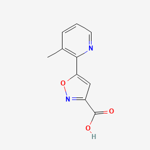 5-(3-Methyl-2-pyridyl)isoxazole-3-carboxylic Acid