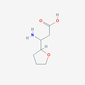 3-Amino-3-(tetrahydrofuran-2-yl)propanoic acid