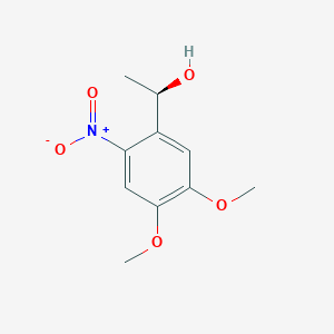 (R)-1-(4,5-Dimethoxy-2-nitrophenyl)ethanol