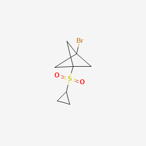 1-Bromo-3-(cyclopropanesulfonyl)bicyclo[1.1.1]pentane