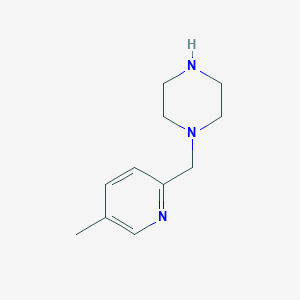 1-[(5-Methyl-2-pyridinyl)methyl]piperazine