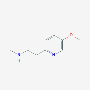 [2-(5-Methoxypyridin-2-YL)ethyl](methyl)amine