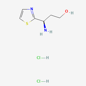 (3R)-3-amino-3-(1,3-thiazol-2-yl)propan-1-oldihydrochloride