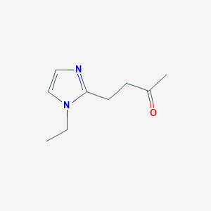 4-(1-Ethyl-1h-imidazol-2-yl)butan-2-one