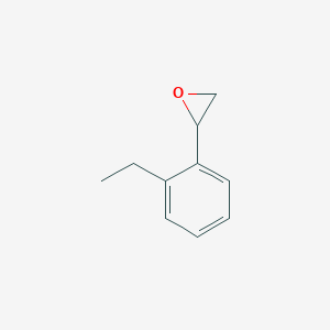 molecular formula C10H12O B13590537 2-(2-Ethylphenyl)oxirane CAS No. 58220-88-5