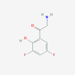 2-Amino-1-(3,5-difluoro-2-hydroxyphenyl)ethanone