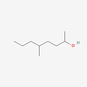 molecular formula C9H20O B13590611 5-Methyloctan-2-OL CAS No. 66793-81-5