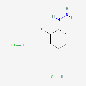 (2-Fluorocyclohexyl)hydrazine dihydrochloride