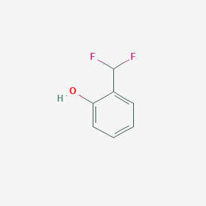 molecular formula C7H6F2O B1359066 2-(二氟甲基)苯酚 CAS No. 271249-71-9