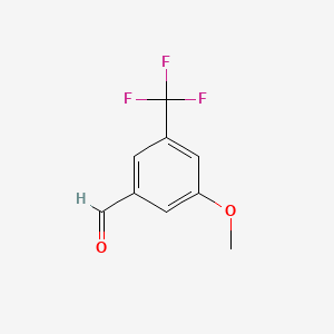 molecular formula C9H7F3O2 B1359069 3-甲氧基-5-(三氟甲基)苯甲醛 CAS No. 56723-86-5