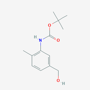 Tert-butyl (5-(hydroxymethyl)-2-methylphenyl)carbamate