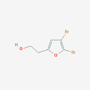 2-(4,5-Dibromofuran-2-yl)ethan-1-ol