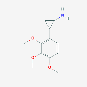 2-(2,3,4-Trimethoxyphenyl)cyclopropan-1-amine