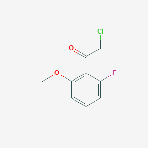 2-Chloro-1-(2-fluoro-6-methoxyphenyl)ethanone