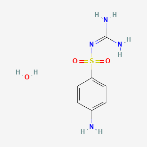 molecular formula C7H12N4O3S B1359074 磺胺胍一水合物 CAS No. 6190-55-2