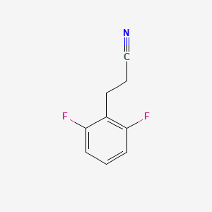 3-(2,6-Difluorophenyl)propanenitrile