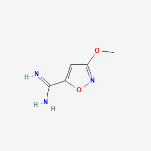 3-Methoxyisoxazole-5-carboximidamide