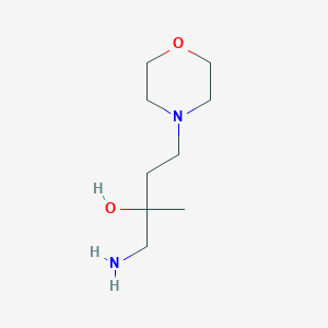 1-Amino-2-methyl-4-morpholinobutan-2-ol