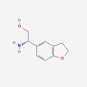 (s)-2-Amino-2-(2,3-dihydrobenzofuran-5-yl)ethan-1-ol