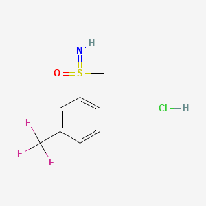 Imino(methyl)[3-(trifluoromethyl)phenyl]-lambda6-sulfanonehydrochloride