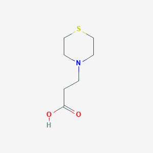 molecular formula C7H13NO2S B1359087 4-Thiomorpholinepropanoic acid CAS No. 28921-64-4