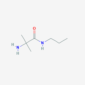 molecular formula C7H16N2O B1359088 2-甲基-N-丙基丙氨酰胺 CAS No. 63276-17-5