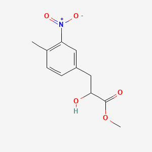 Methyl 2-hydroxy-3-(4-methyl-3-nitrophenyl)propanoate