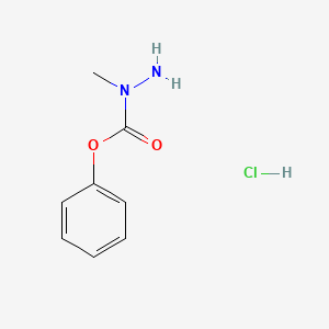 N-methyl-1-phenoxyformohydrazidehydrochloride