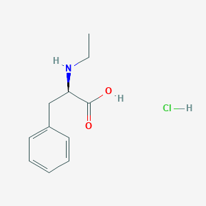 (2R)-2-(ethylamino)-3-phenylpropanoicacidhydrochloride