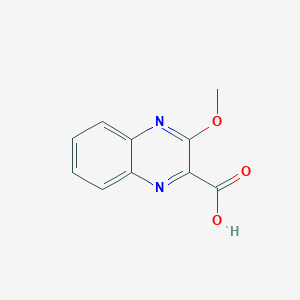 molecular formula C10H8N2O3 B1359102 3-Methoxyquinoxaline-2-carboxylic acid CAS No. 55495-69-7
