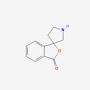B1359110 3H-Spiro[2-benzofuran-1,3'-pyrrolidin]-3-one CAS No. 56658-23-2