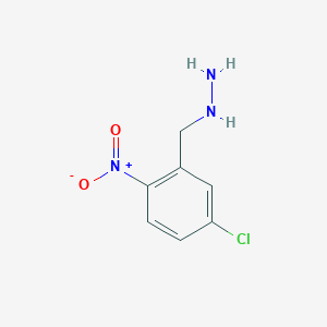 (5-Chloro-2-nitrobenzyl)hydrazine