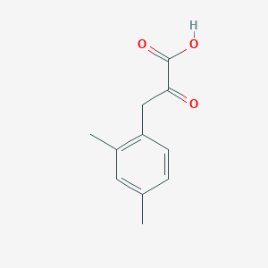 molecular formula C11H12O3 B13591131 3-(2,4-Dimethylphenyl)-2-oxopropanoic acid 