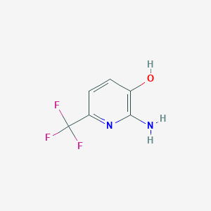 B1359119 2-Amino-6-(trifluoromethyl)pyridin-3-ol CAS No. 1227515-04-9